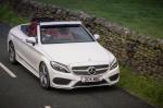 Mercedes-Benz C220 d AMG Line Cabriolet 2016 года (UK)